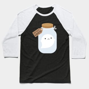 Kawaii Trapped Ghost Baseball T-Shirt